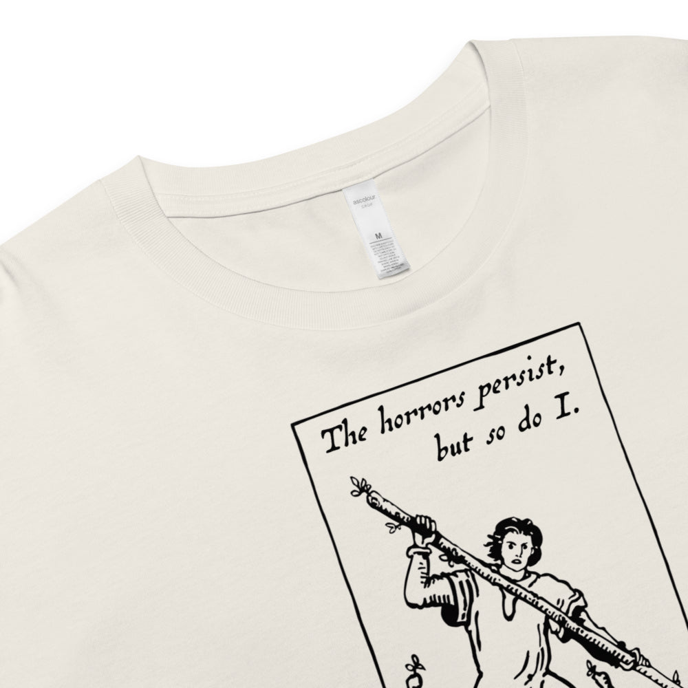 The Horrors Persist Tarot | Crop Top-Haus of Darkness, Haus of Light