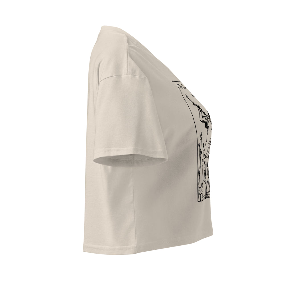 The Horrors Persist Tarot | Crop Top-Haus of Darkness, Haus of Light