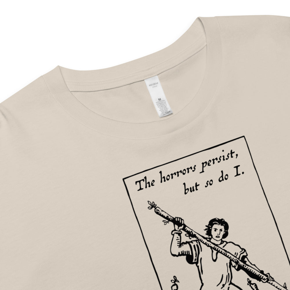 The Horrors Persist Tarot | Crop Top-Haus of Darkness, Haus of Light