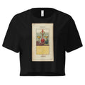 Vintage "Grand Etteilla" French Tarot "Love" | Crop Top-Haus of Darkness, Haus of Light