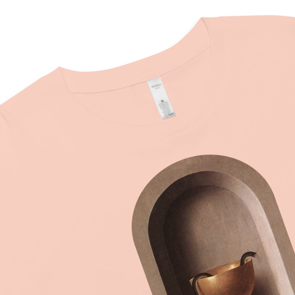 Snake Chalice from St John and Veronica Diptych by Hans Memling | Crop Top-Haus of Darkness, Haus of Light