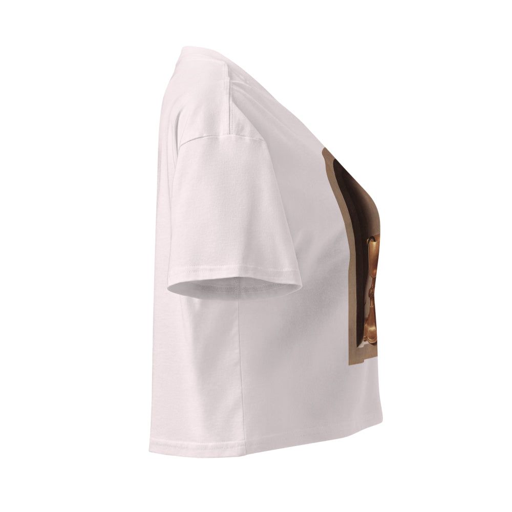 Snake Chalice from St John and Veronica Diptych by Hans Memling | Crop Top-Haus of Darkness, Haus of Light