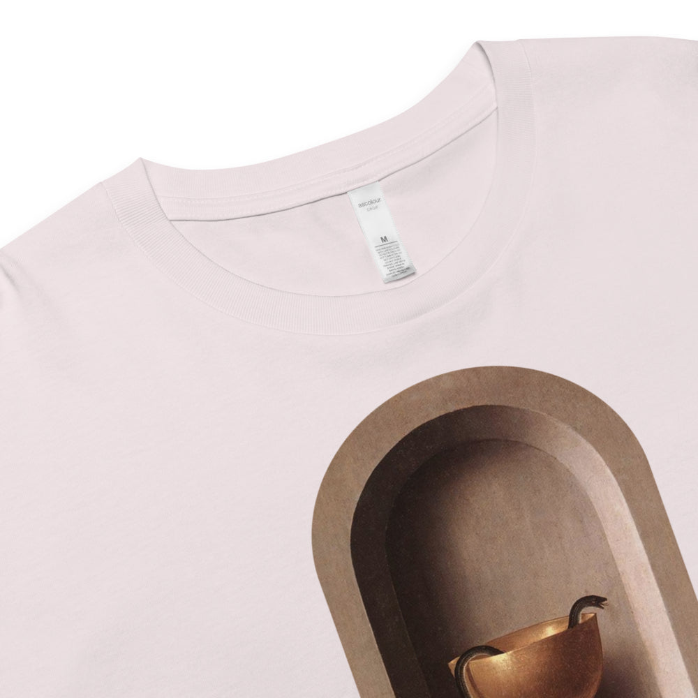 Snake Chalice from St John and Veronica Diptych by Hans Memling | Crop Top-Haus of Darkness, Haus of Light