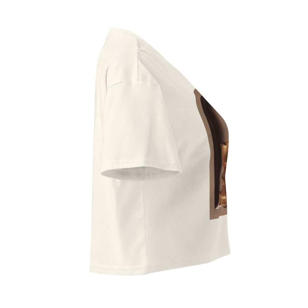 Snake Chalice from St John and Veronica Diptych by Hans Memling | Crop Top-Haus of Darkness, Haus of Light