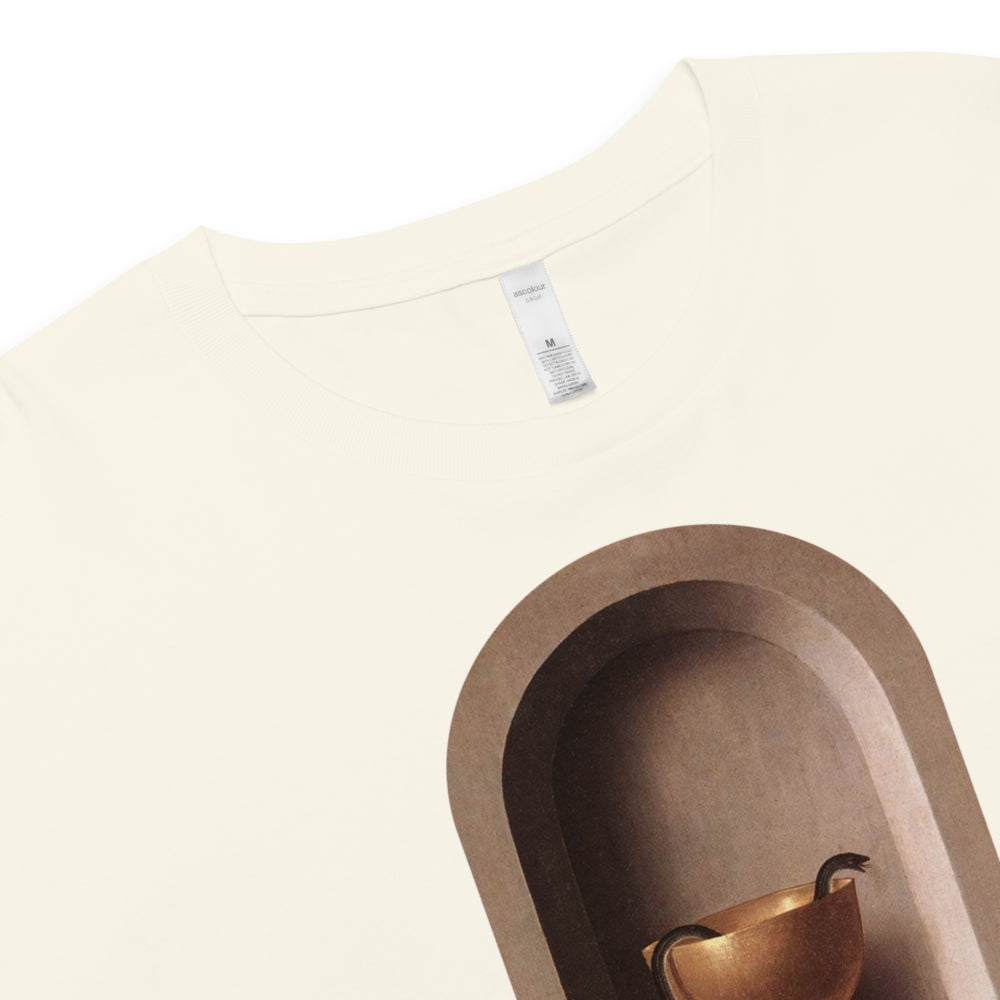 Snake Chalice from St John and Veronica Diptych by Hans Memling | Crop Top-Haus of Darkness, Haus of Light