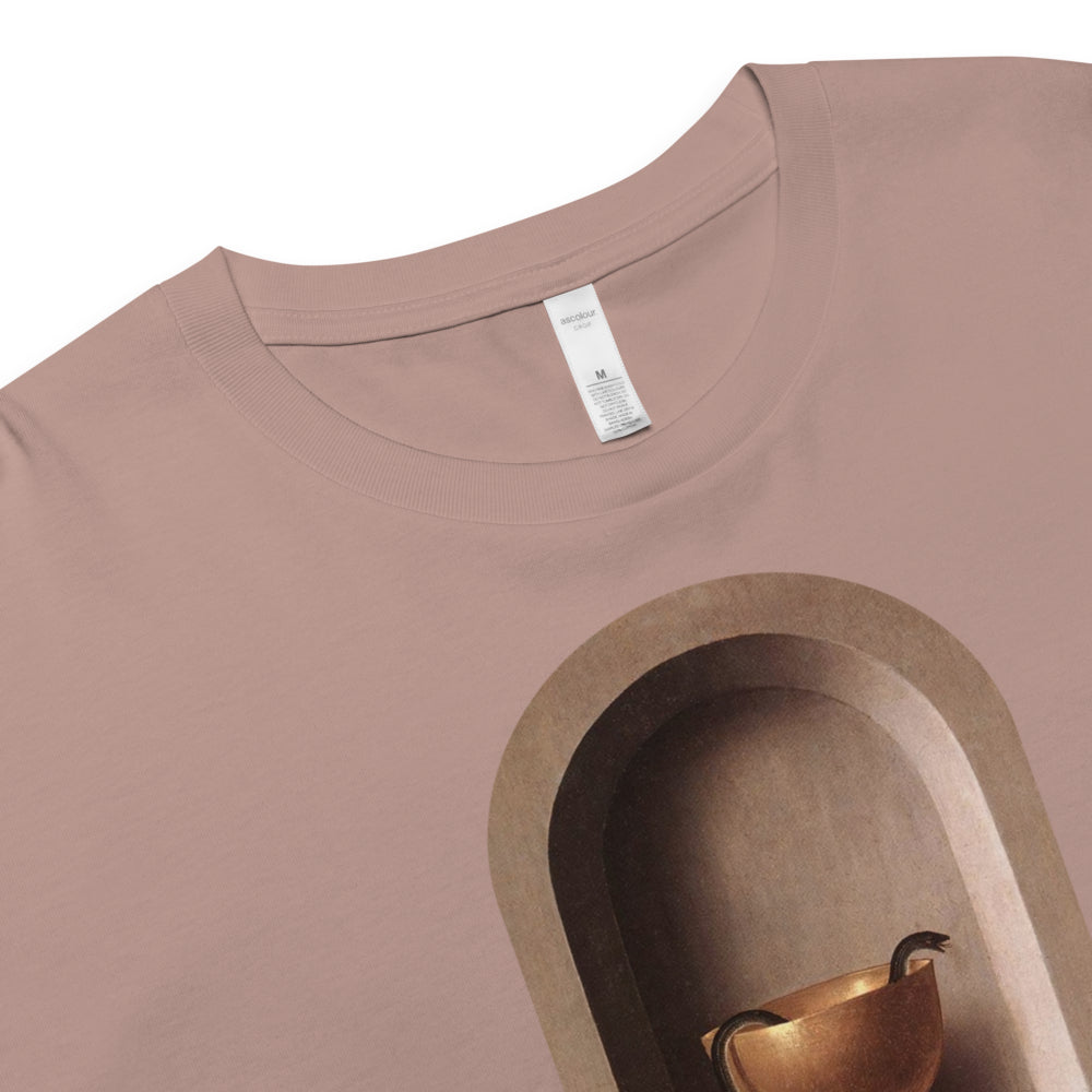 Snake Chalice from St John and Veronica Diptych by Hans Memling | Crop Top-Haus of Darkness, Haus of Light