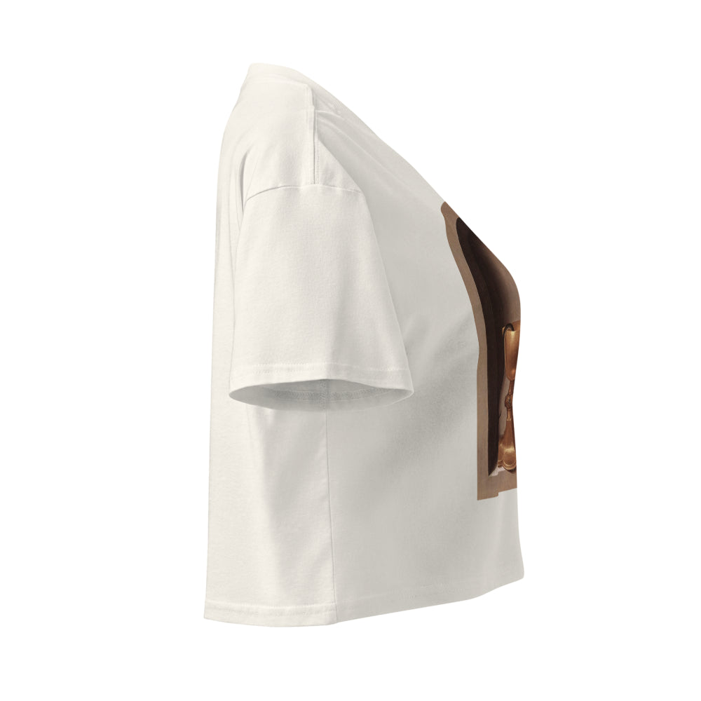 Snake Chalice from St John and Veronica Diptych by Hans Memling | Crop Top-Haus of Darkness, Haus of Light