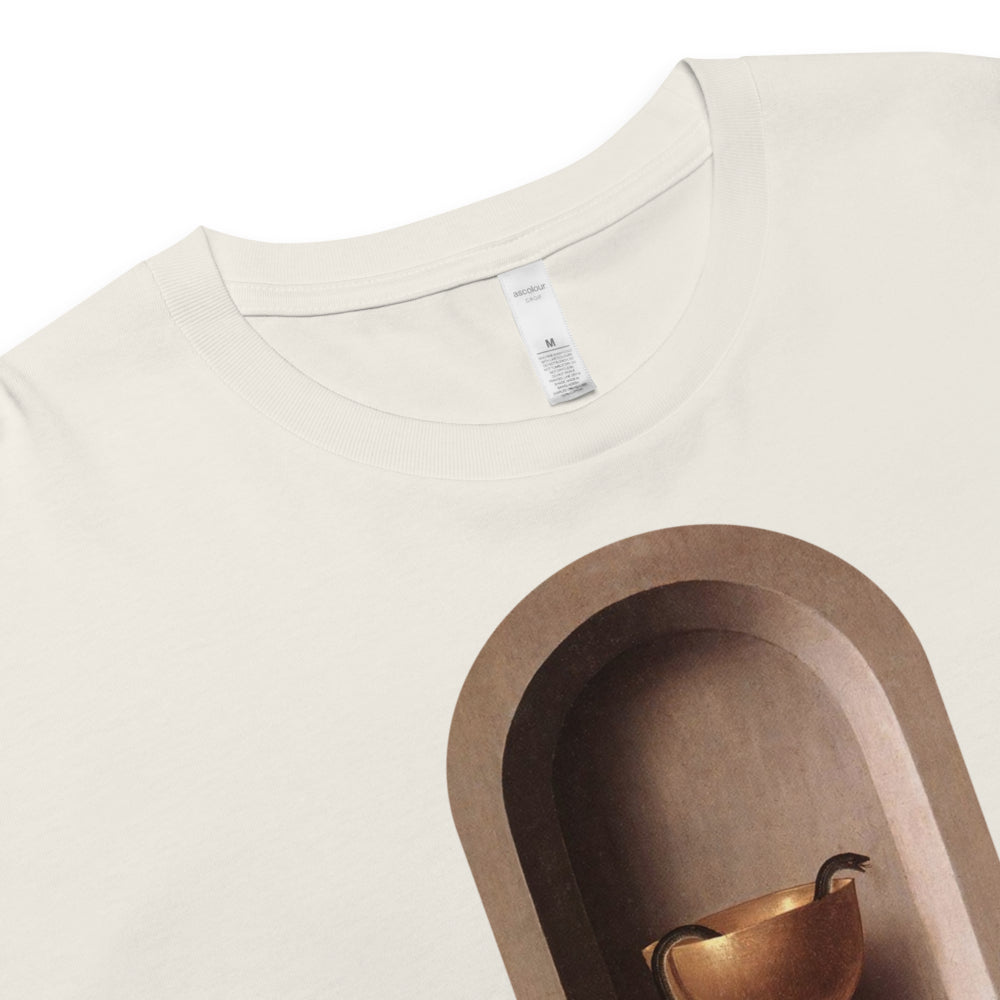 Snake Chalice from St John and Veronica Diptych by Hans Memling | Crop Top-Haus of Darkness, Haus of Light