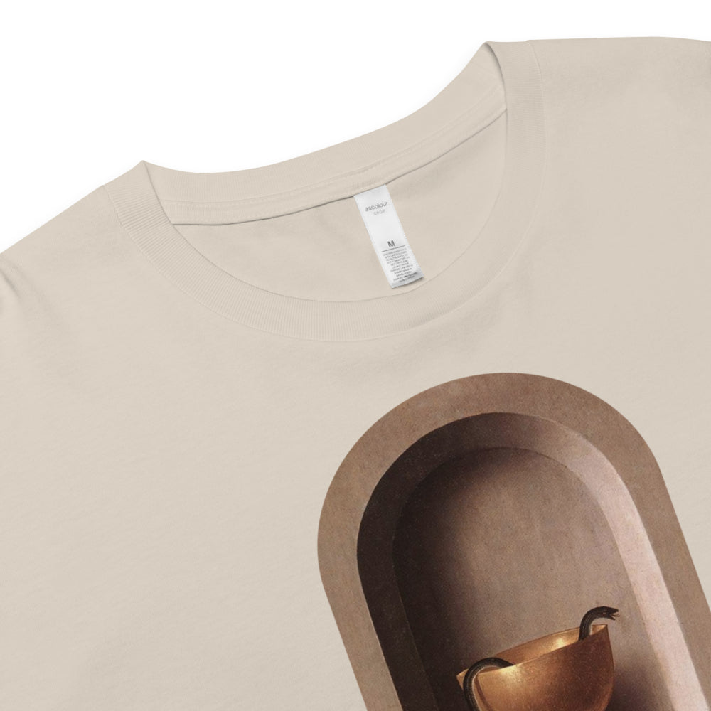 Snake Chalice from St John and Veronica Diptych by Hans Memling | Crop Top-Haus of Darkness, Haus of Light