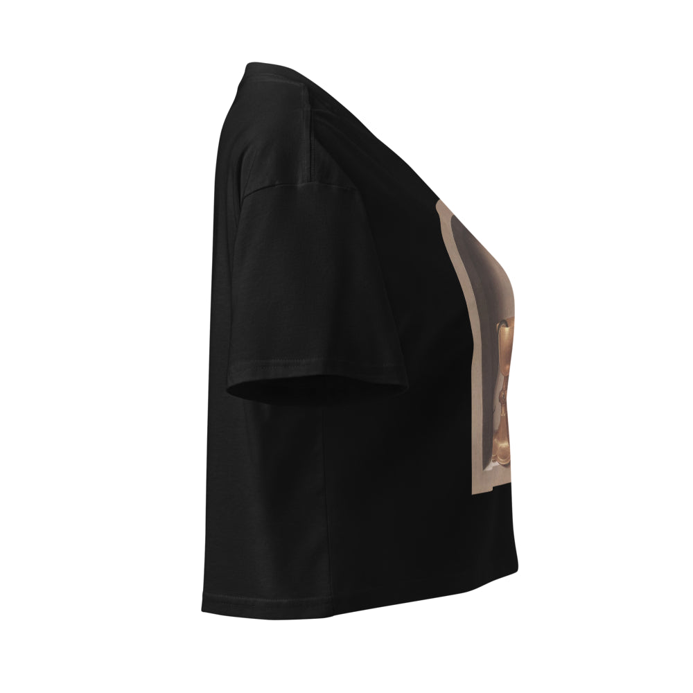 Snake Chalice from St John and Veronica Diptych by Hans Memling | Crop Top-Haus of Darkness, Haus of Light