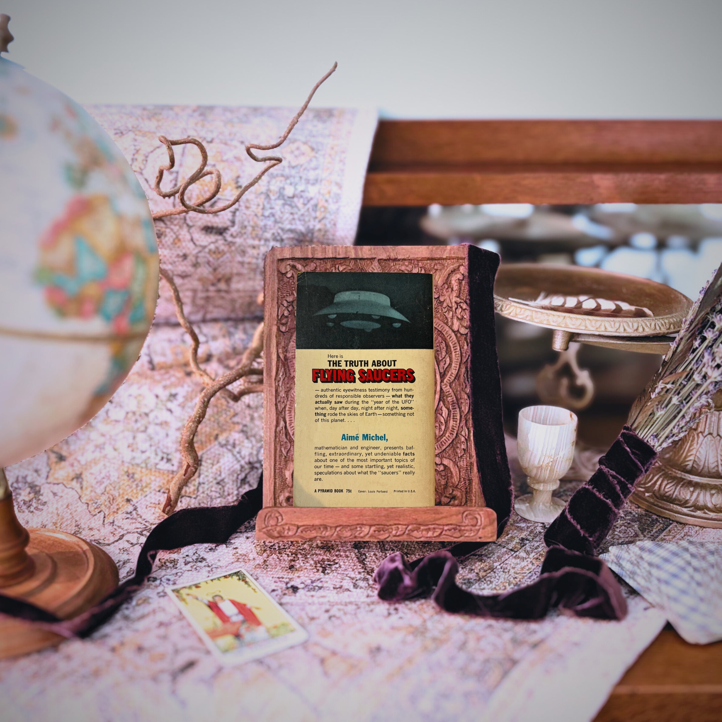 The Truth about Flying Saucers | Aime Michel | 1956 | Pre-owned-Haus of Darkness, Haus of Light