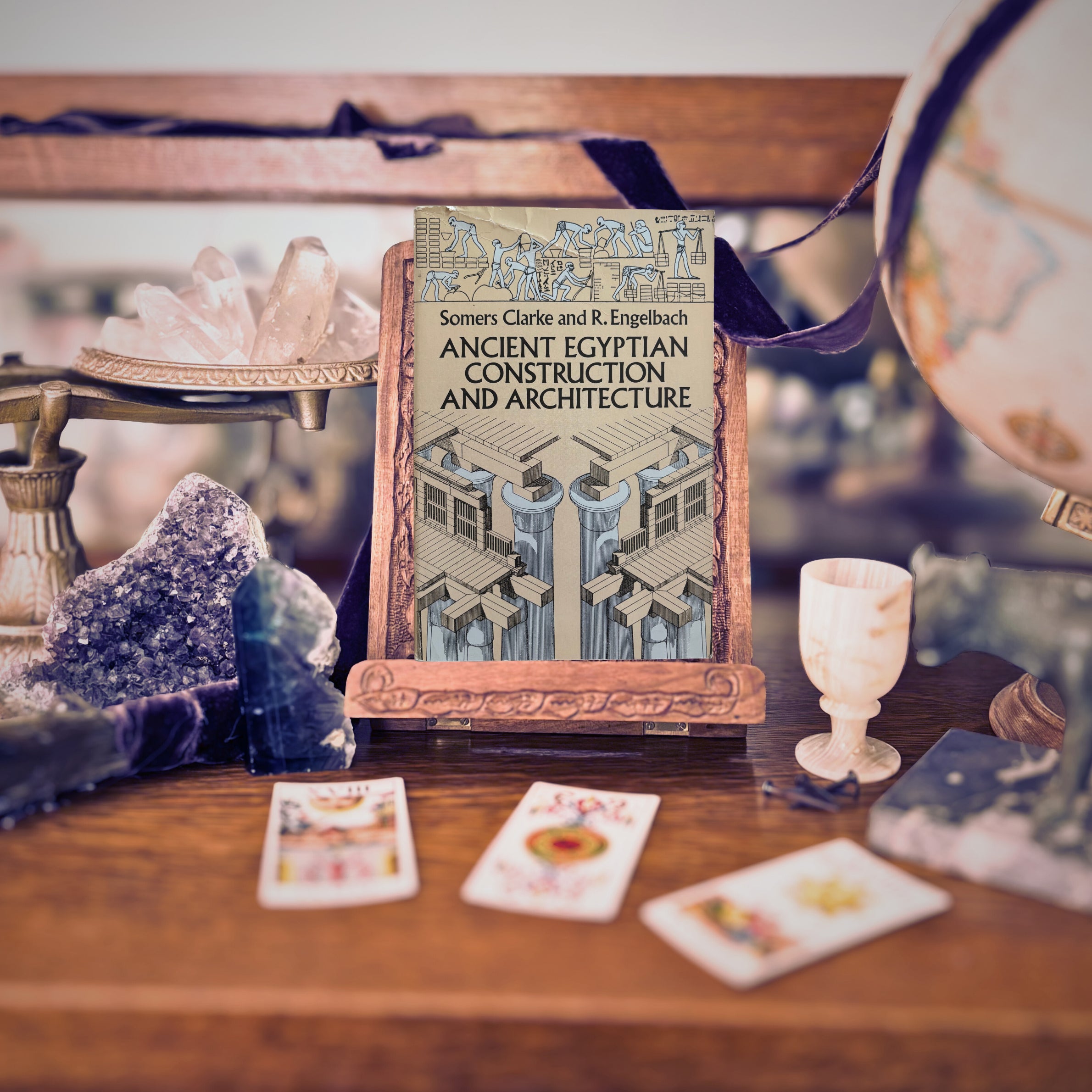 Ancient Egyptian Construction & Architecture | Somers Clarke & R. Engelbach | 1990 | Pre-Owned