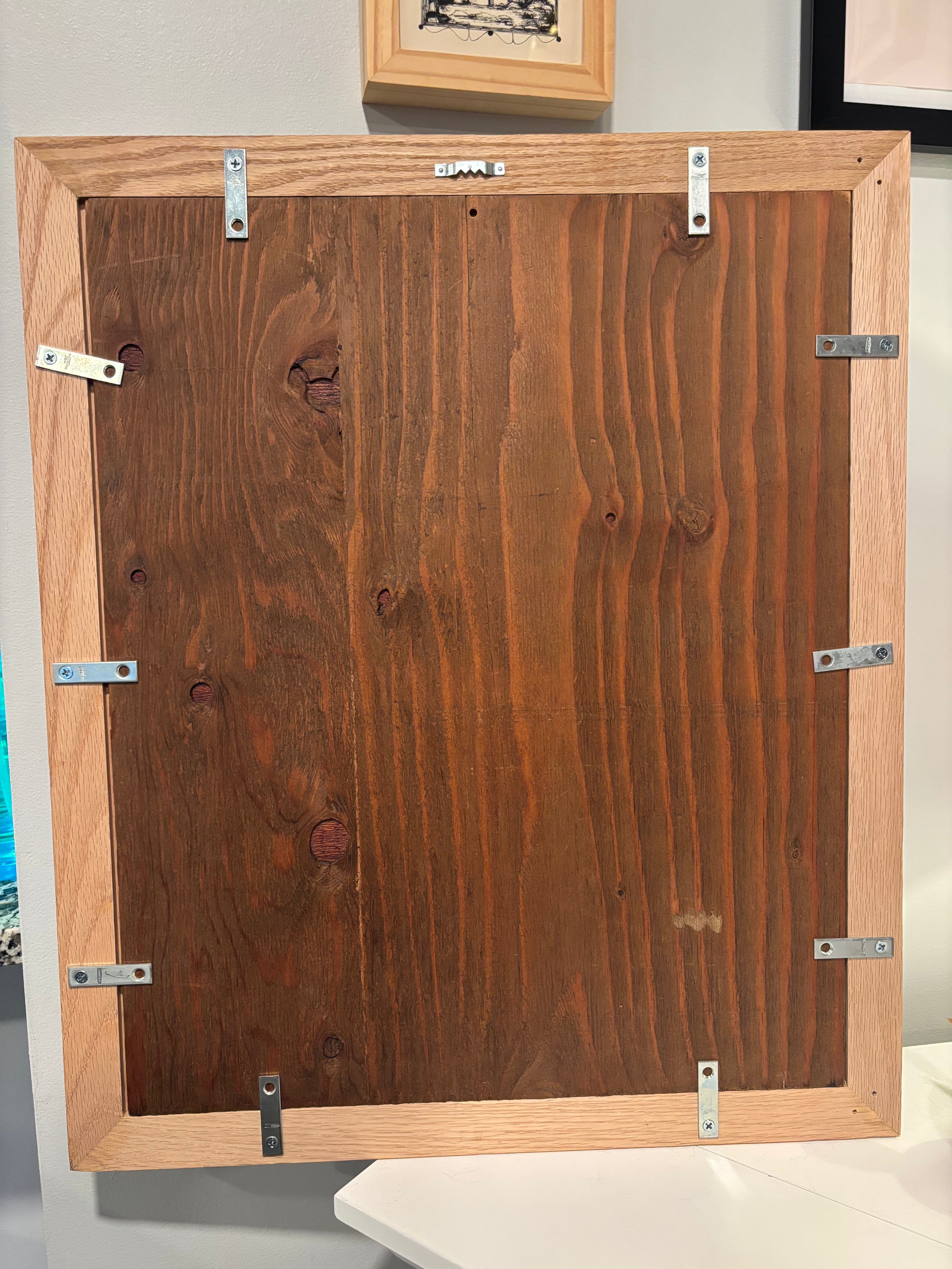 Vintage Aquarius hammered copper art | Artist and date unknown-Haus of Darkness, Haus of Light