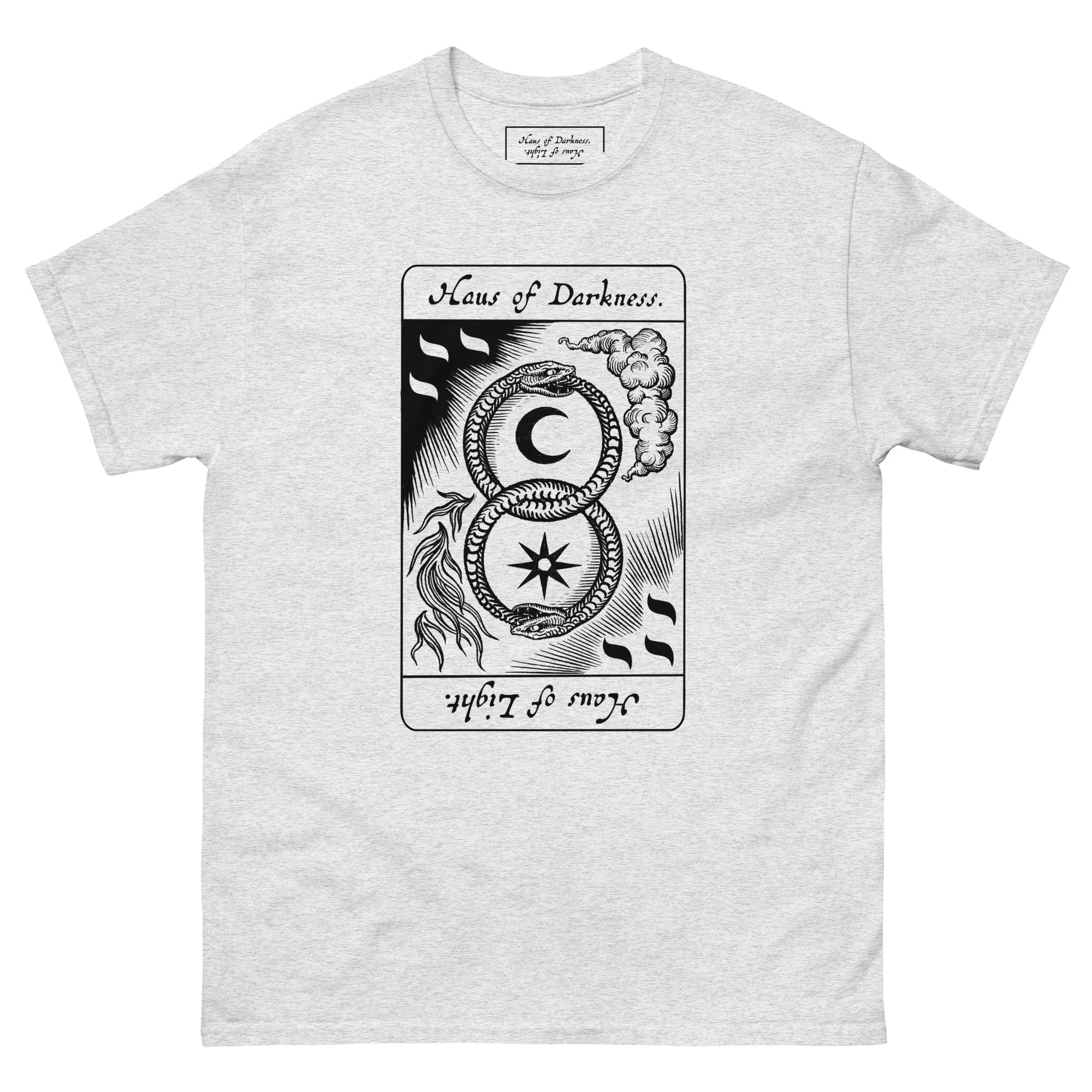Haus of Darkness Haus of Light "Tarot" Card Logo | Unisex Classic Tee-Haus of Darkness, Haus of Light