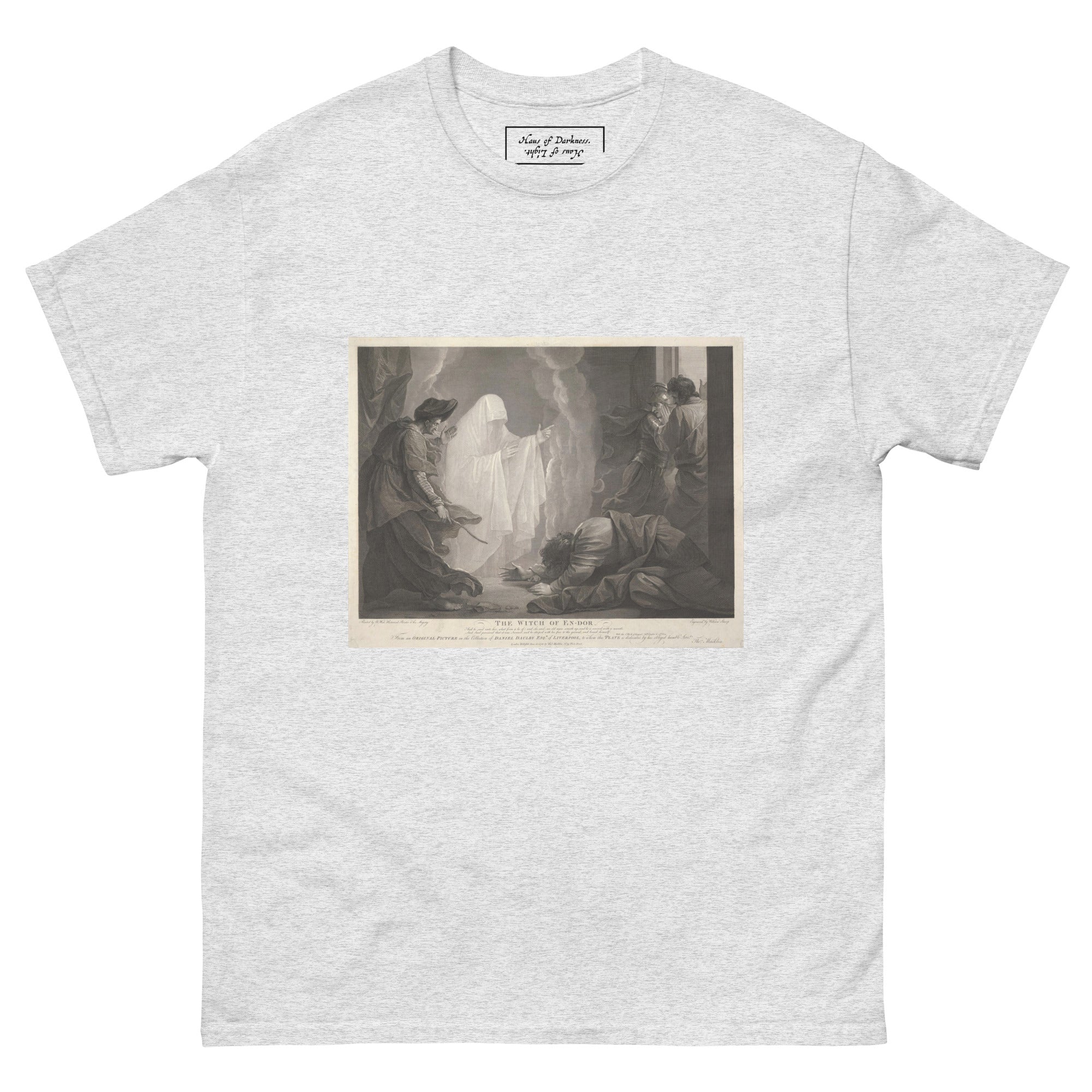 The Witch of En-dor by William Sharp | Unisex Classic Tee-Haus of Darkness, Haus of Light