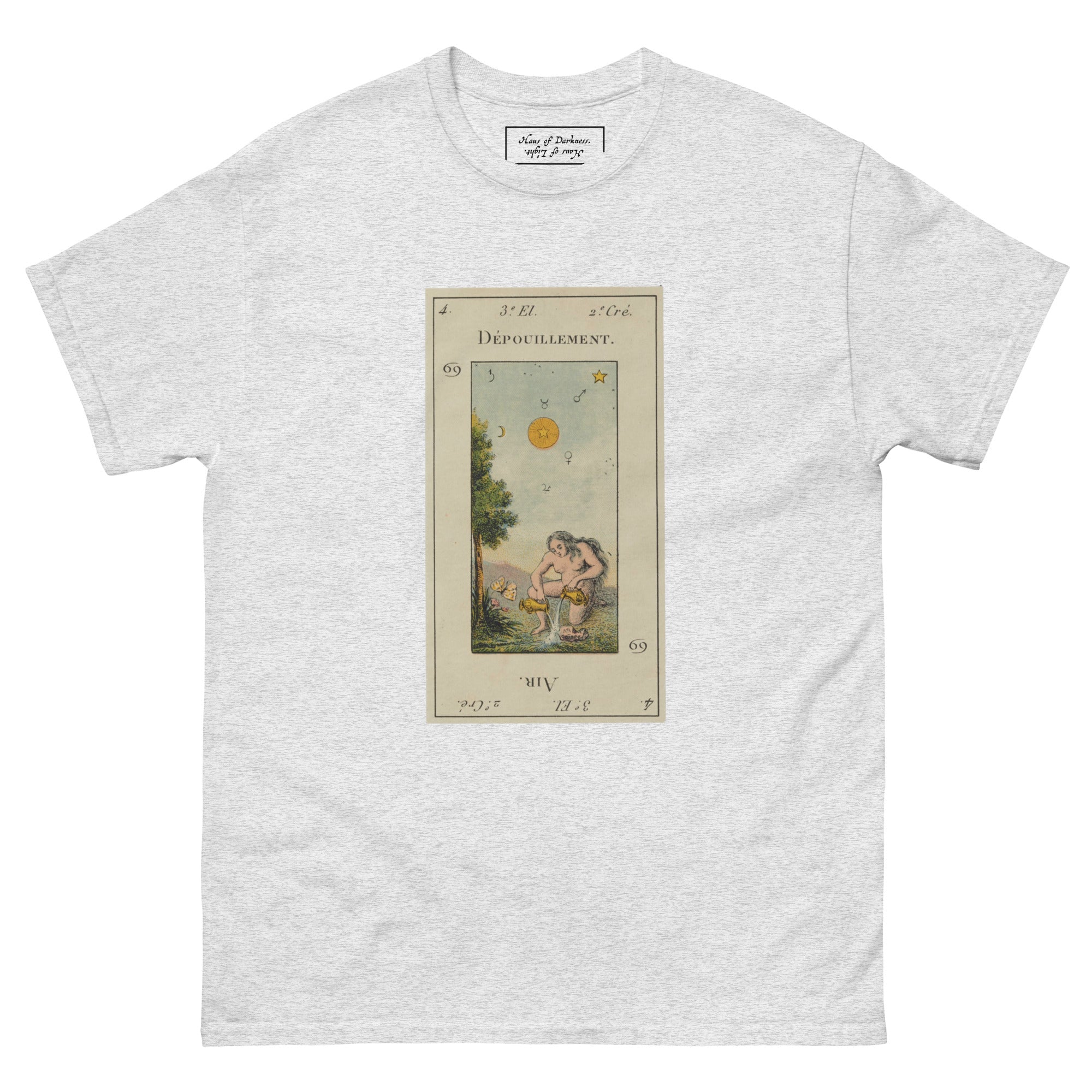 Vintage "Grand Etteilla" French Tarot "The Star" | Unisex Classic Tee-Haus of Darkness, Haus of Light