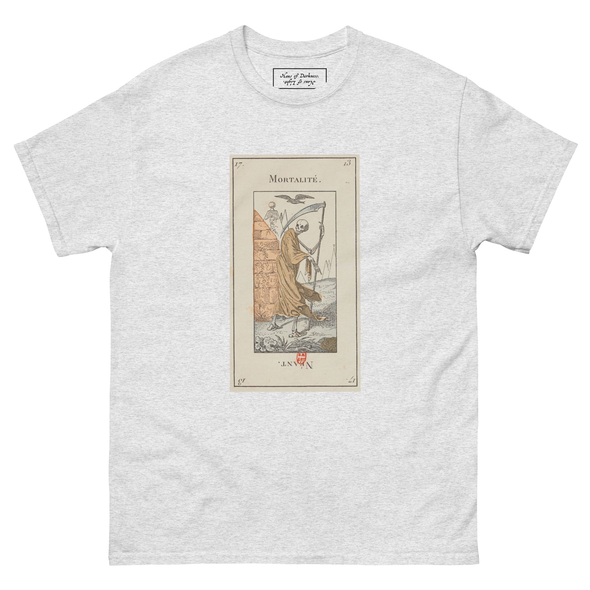 Vintage "Grand Etteilla" French Tarot "Death" | Unisex Classic Tee-Haus of Darkness, Haus of Light