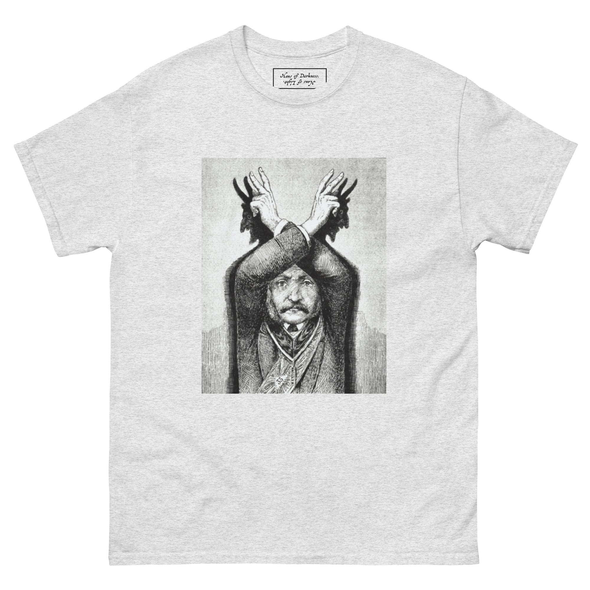 Devil Worship from "The Freemason" by Eugen Lennhoff | Unisex Classic Tee-Haus of Darkness, Haus of Light