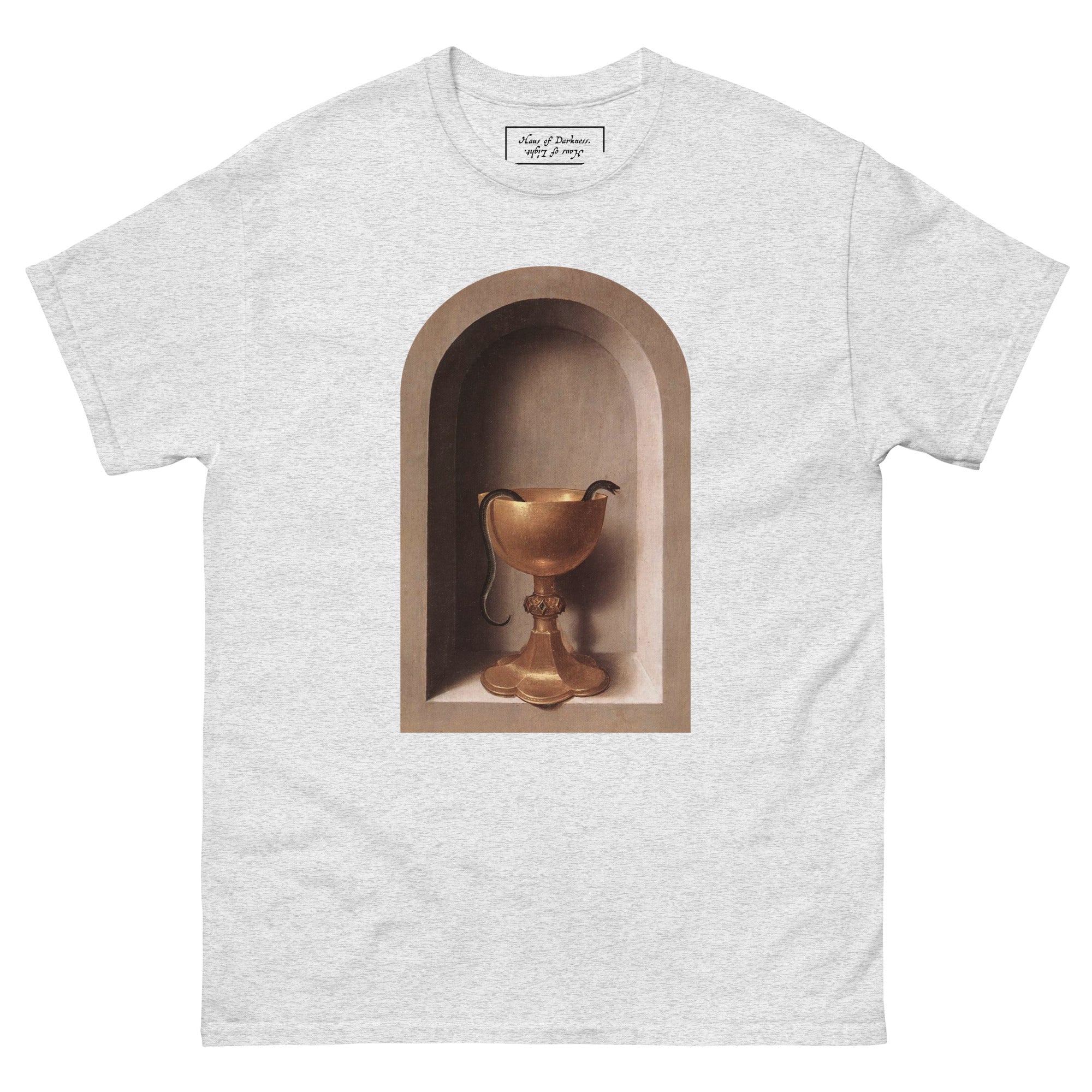 Snake Chalice from St John and Veronica Diptych by Hans Memling | Unisex Classic Tee-Haus of Darkness, Haus of Light
