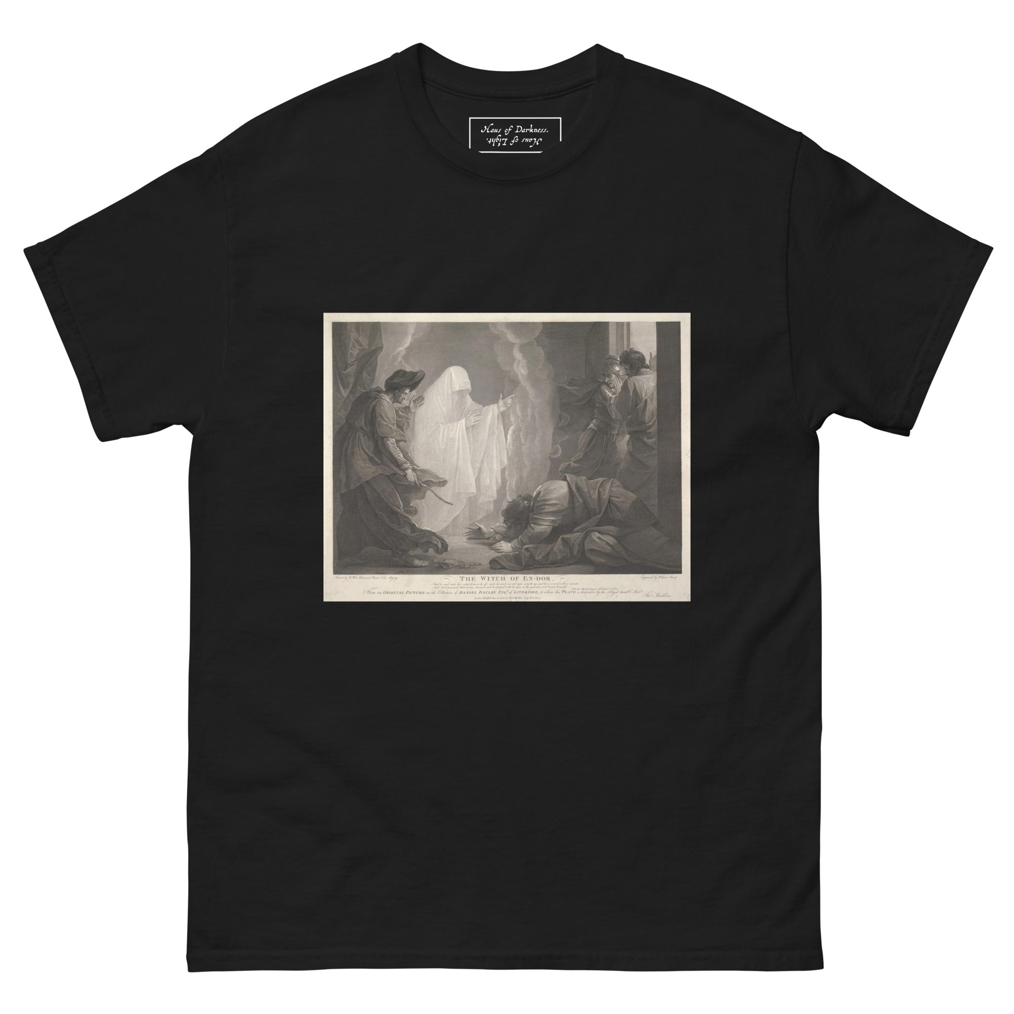 The Witch of En-dor by William Sharp | Unisex Classic Tee-Haus of Darkness, Haus of Light