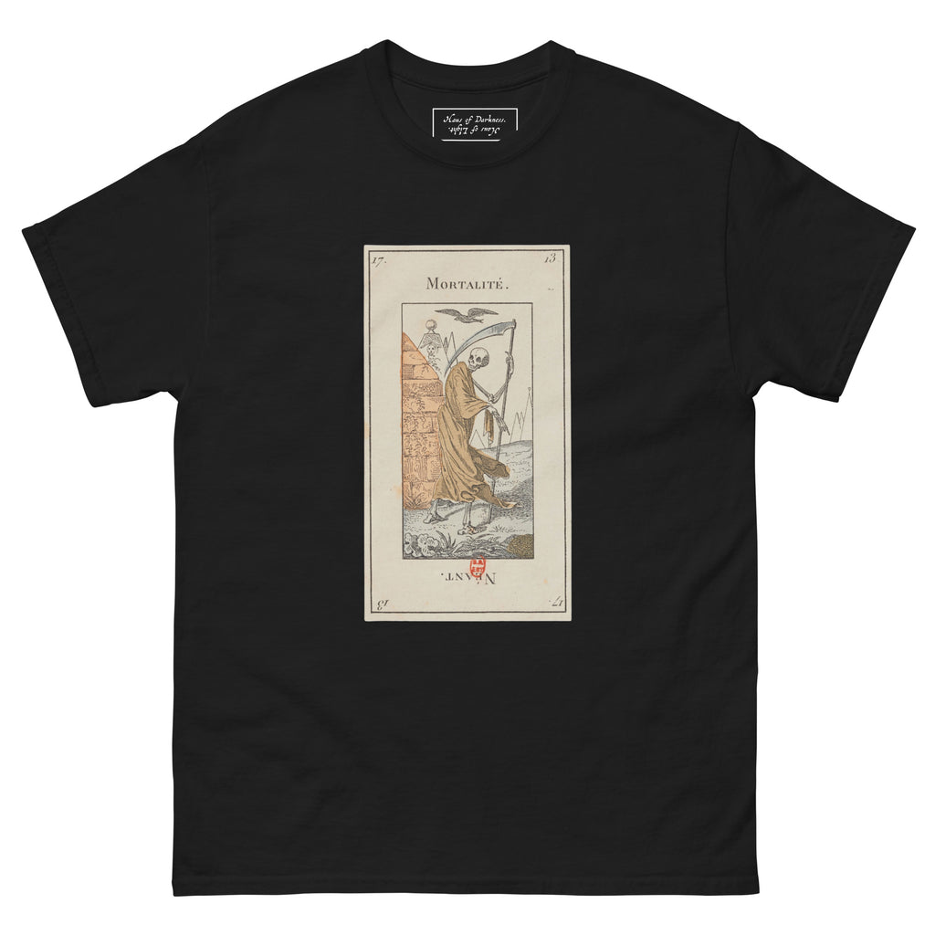 Vintage "Grand Etteilla" French Tarot "Death" | Unisex Classic Tee-Haus of Darkness, Haus of Light