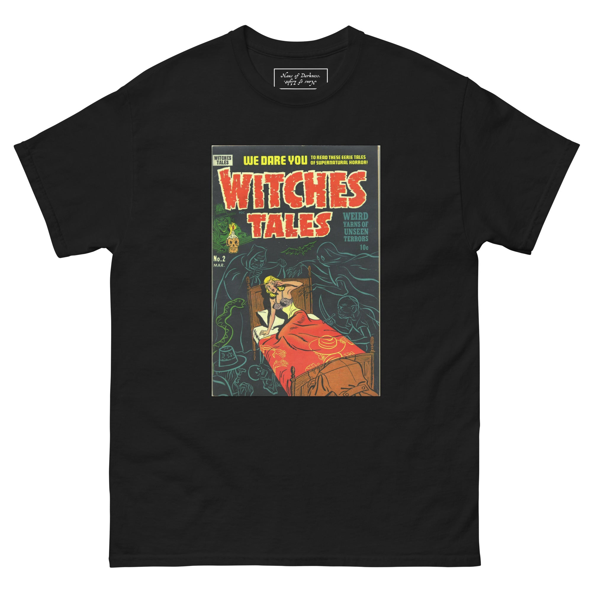Witches Tales "Ghosts" | Unisex Classic Tee-Haus of Darkness, Haus of Light