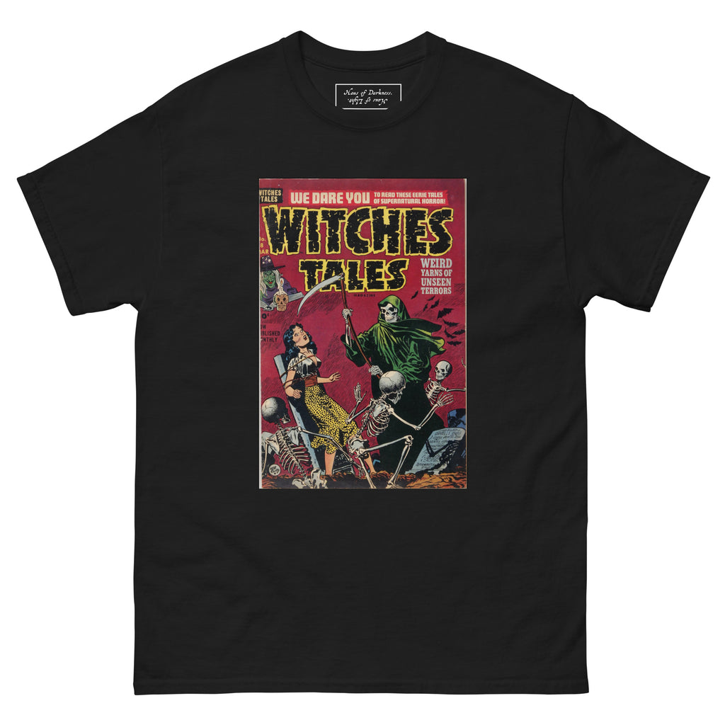 Witches Tales "Grim Reaper" | Unisex Classic Tee-Haus of Darkness, Haus of Light