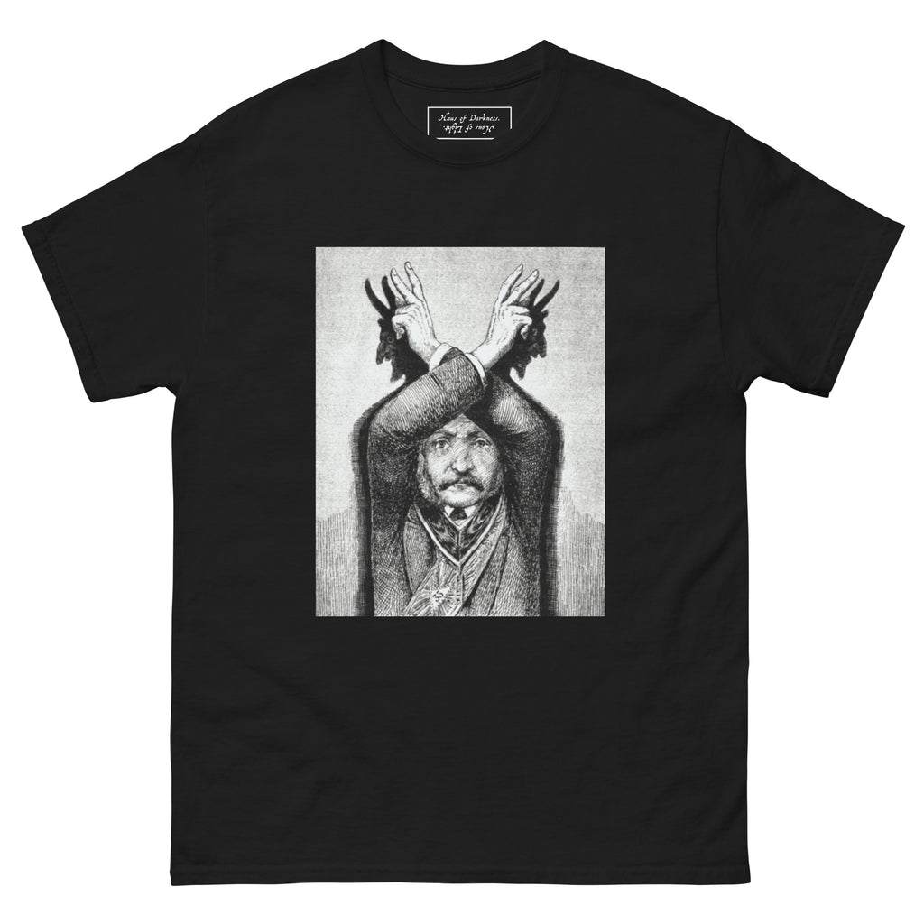 Devil Worship from "The Freemason" by Eugen Lennhoff | Unisex Classic Tee-Haus of Darkness, Haus of Light