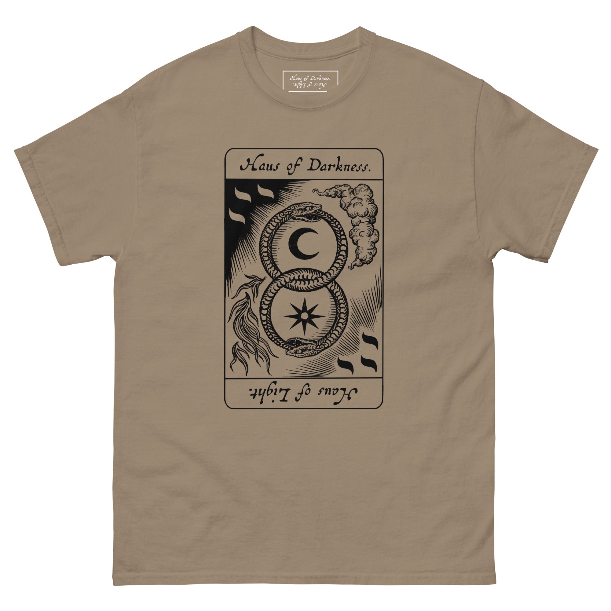 Haus of Darkness Haus of Light "Tarot" Card Logo | Unisex Classic Tee-Haus of Darkness, Haus of Light