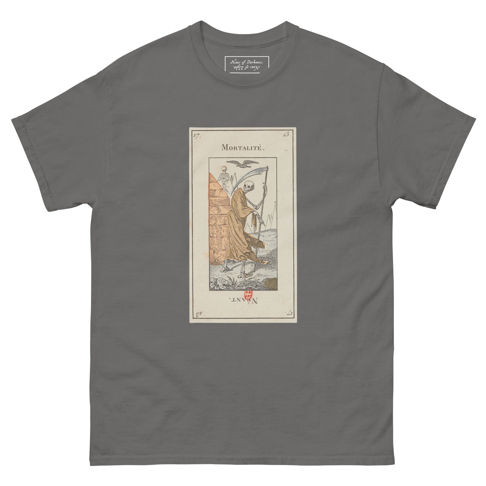 Vintage "Grand Etteilla" French Tarot "Death" | Unisex Classic Tee-Haus of Darkness, Haus of Light