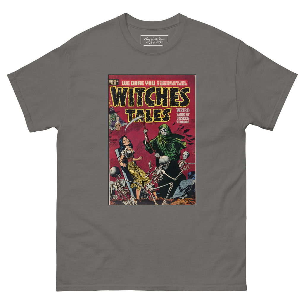 Witches Tales "Grim Reaper" | Unisex Classic Tee-Haus of Darkness, Haus of Light