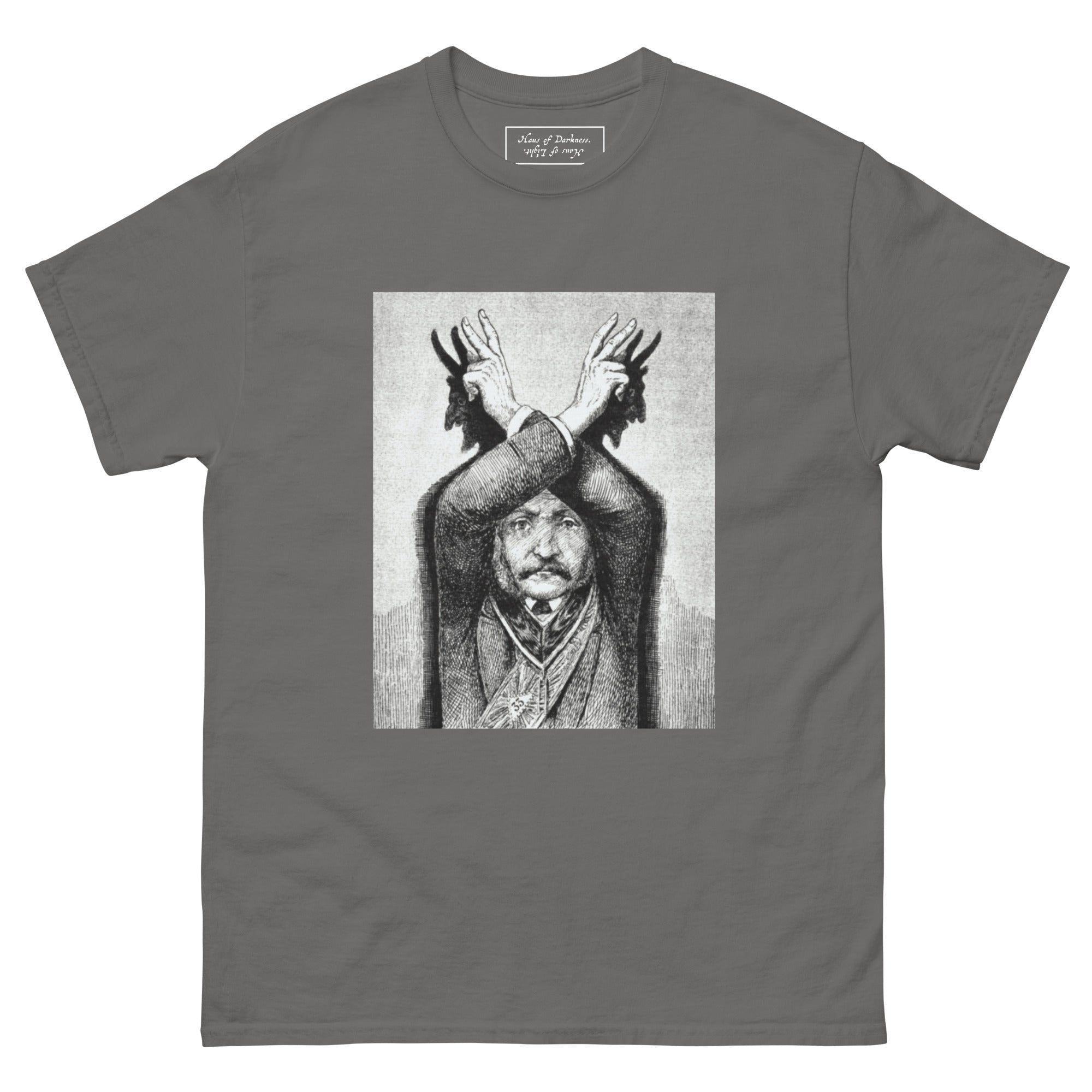 Devil Worship from "The Freemason" by Eugen Lennhoff | Unisex Classic Tee-Haus of Darkness, Haus of Light
