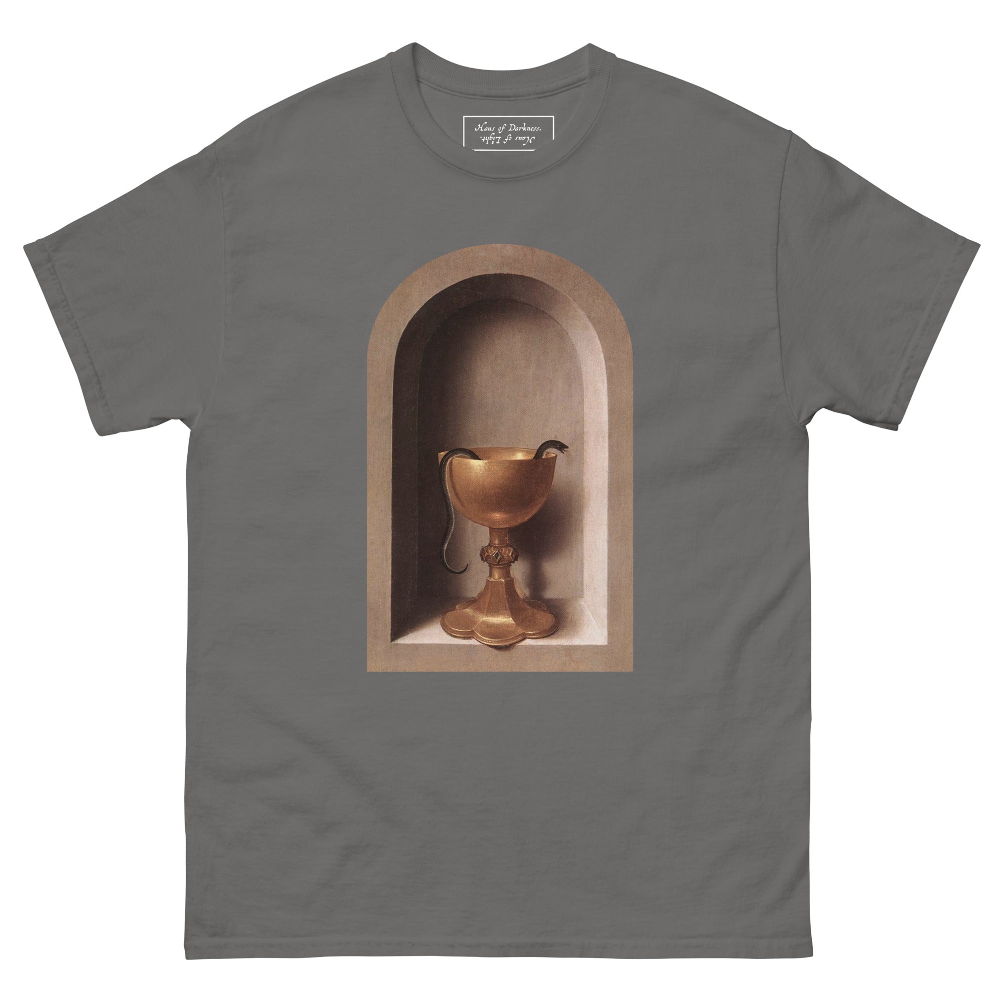 Snake Chalice from St John and Veronica Diptych by Hans Memling | Unisex Classic Tee-Haus of Darkness, Haus of Light