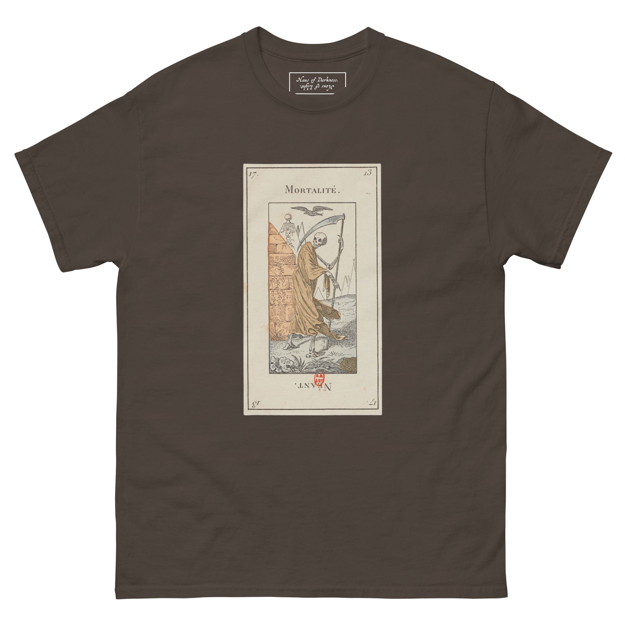 Vintage "Grand Etteilla" French Tarot "Death" | Unisex Classic Tee-Haus of Darkness, Haus of Light