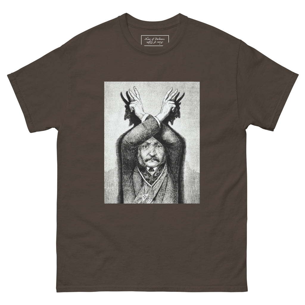 Devil Worship from "The Freemason" by Eugen Lennhoff | Unisex Classic Tee-Haus of Darkness, Haus of Light