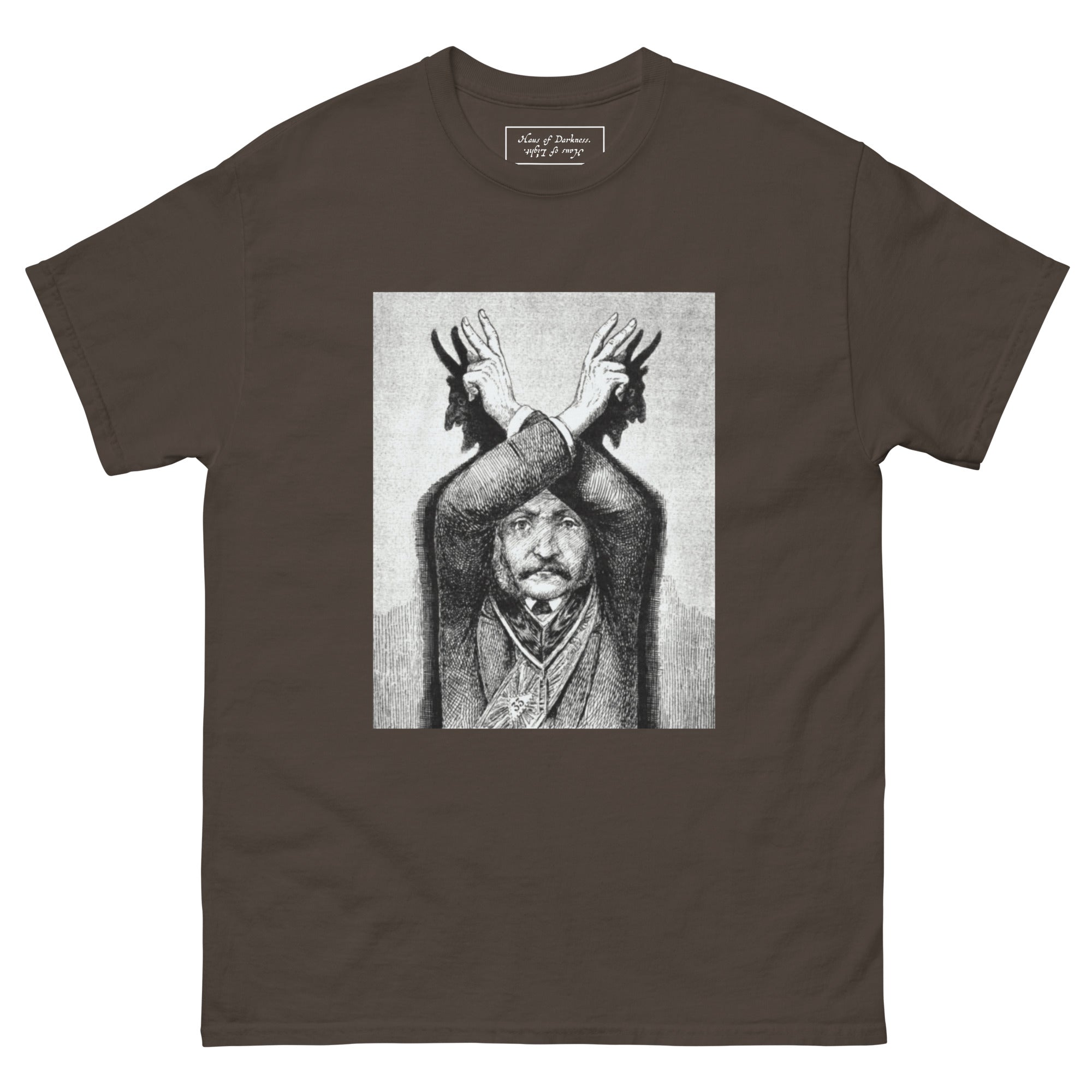 Devil Worship from "The Freemason" by Eugen Lennhoff | Unisex Classic Tee-Haus of Darkness, Haus of Light