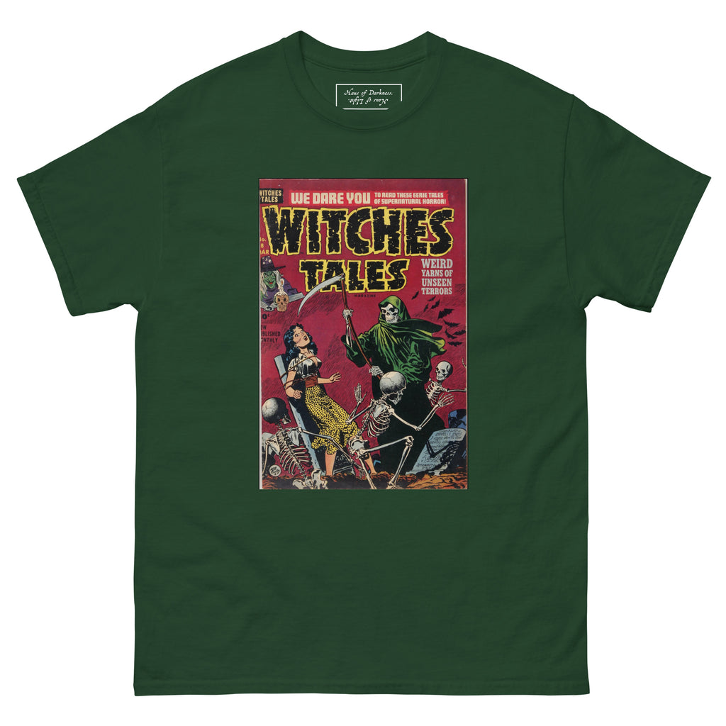 Witches Tales "Grim Reaper" | Unisex Classic Tee-Haus of Darkness, Haus of Light