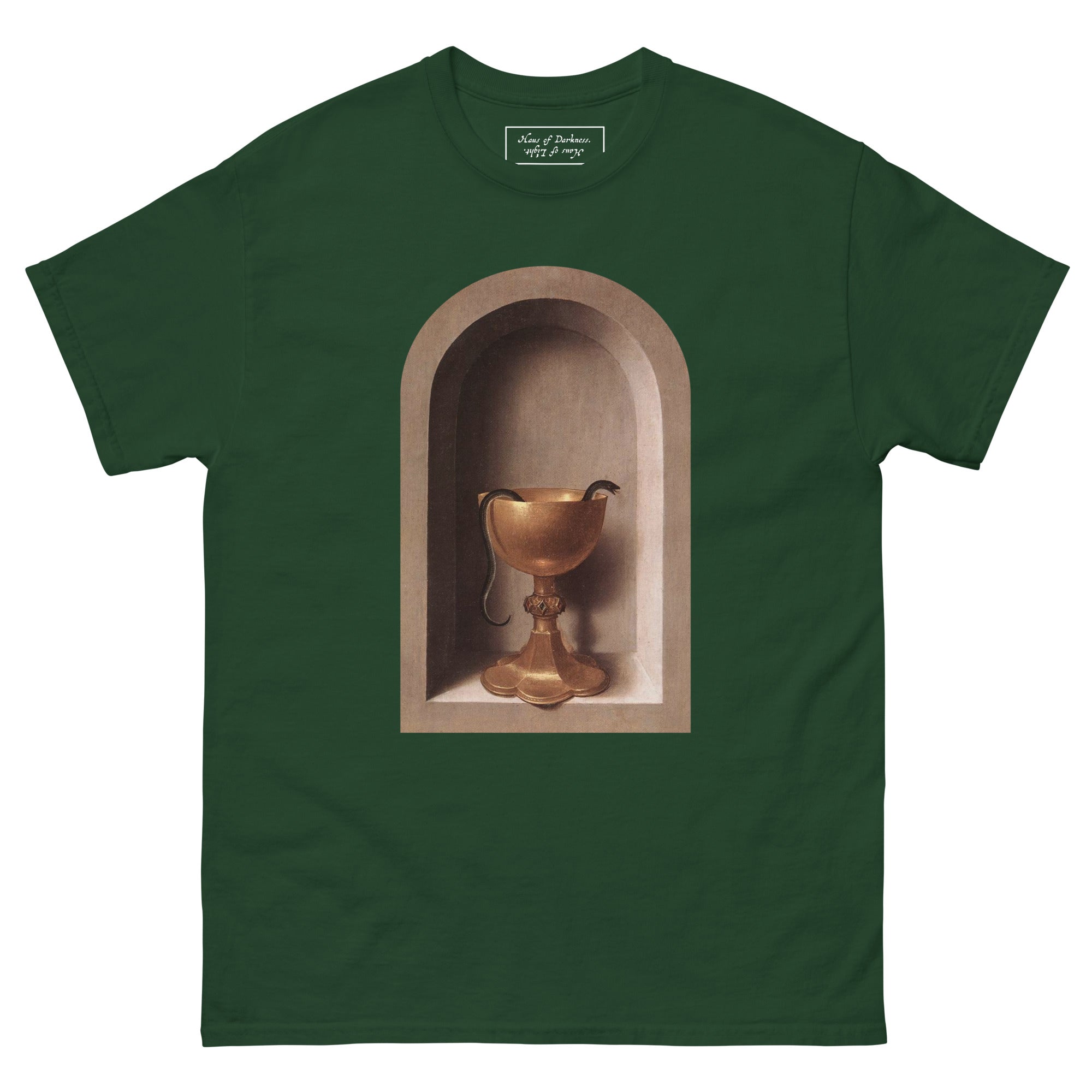 Snake Chalice from St John and Veronica Diptych by Hans Memling | Unisex Classic Tee-Haus of Darkness, Haus of Light