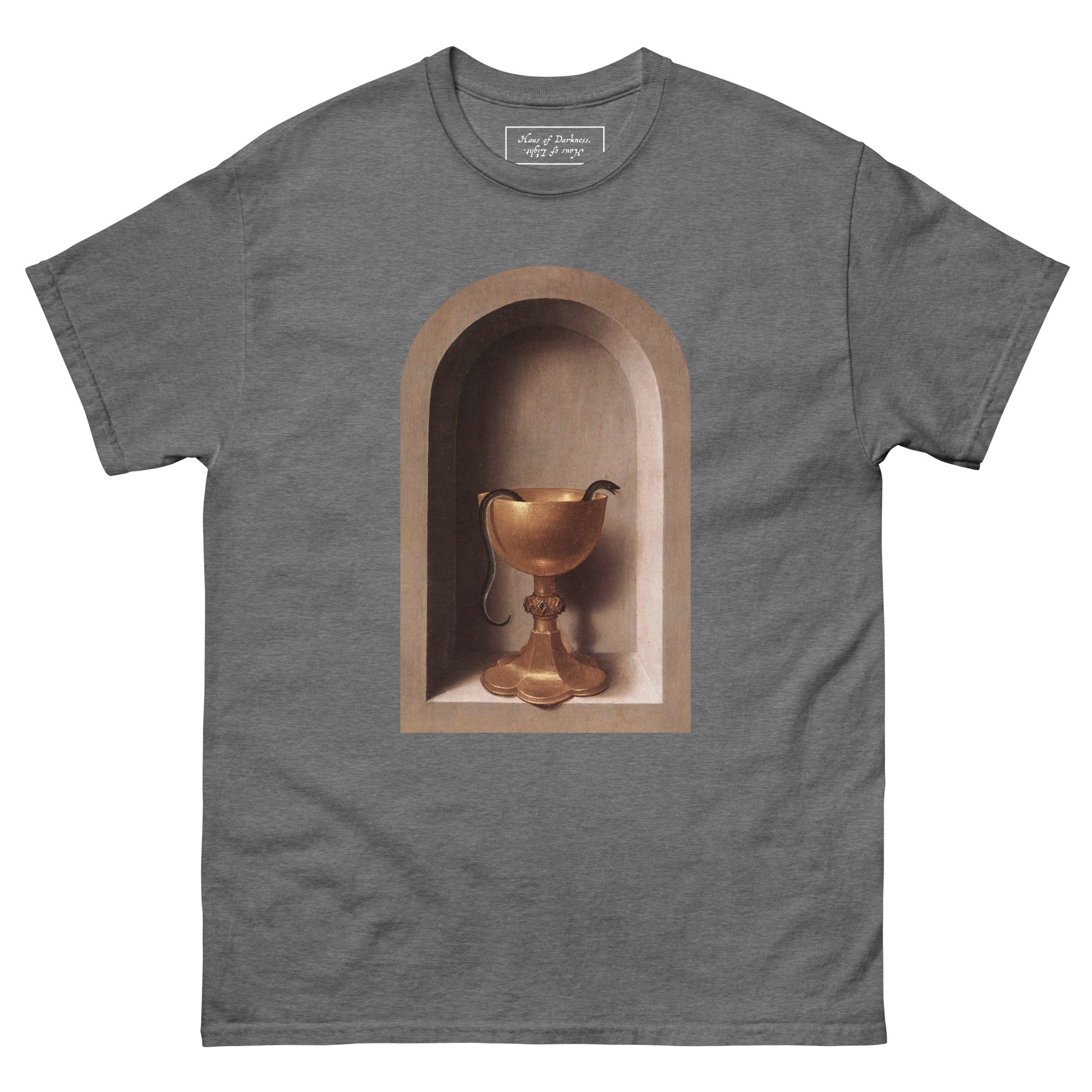 Snake Chalice from St John and Veronica Diptych by Hans Memling | Unisex Classic Tee-Haus of Darkness, Haus of Light