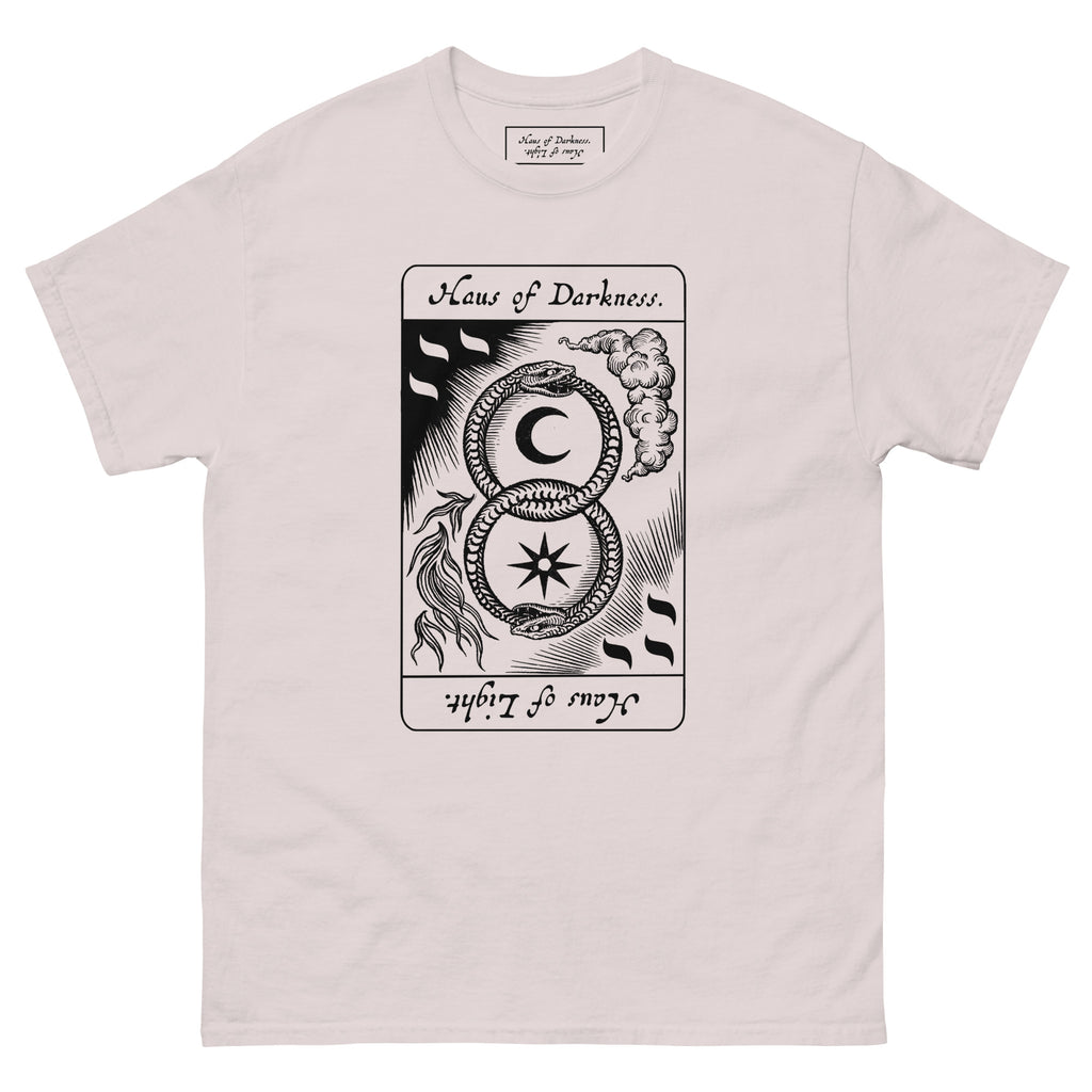Haus of Darkness Haus of Light "Tarot" Card Logo | Unisex Classic Tee-Haus of Darkness, Haus of Light
