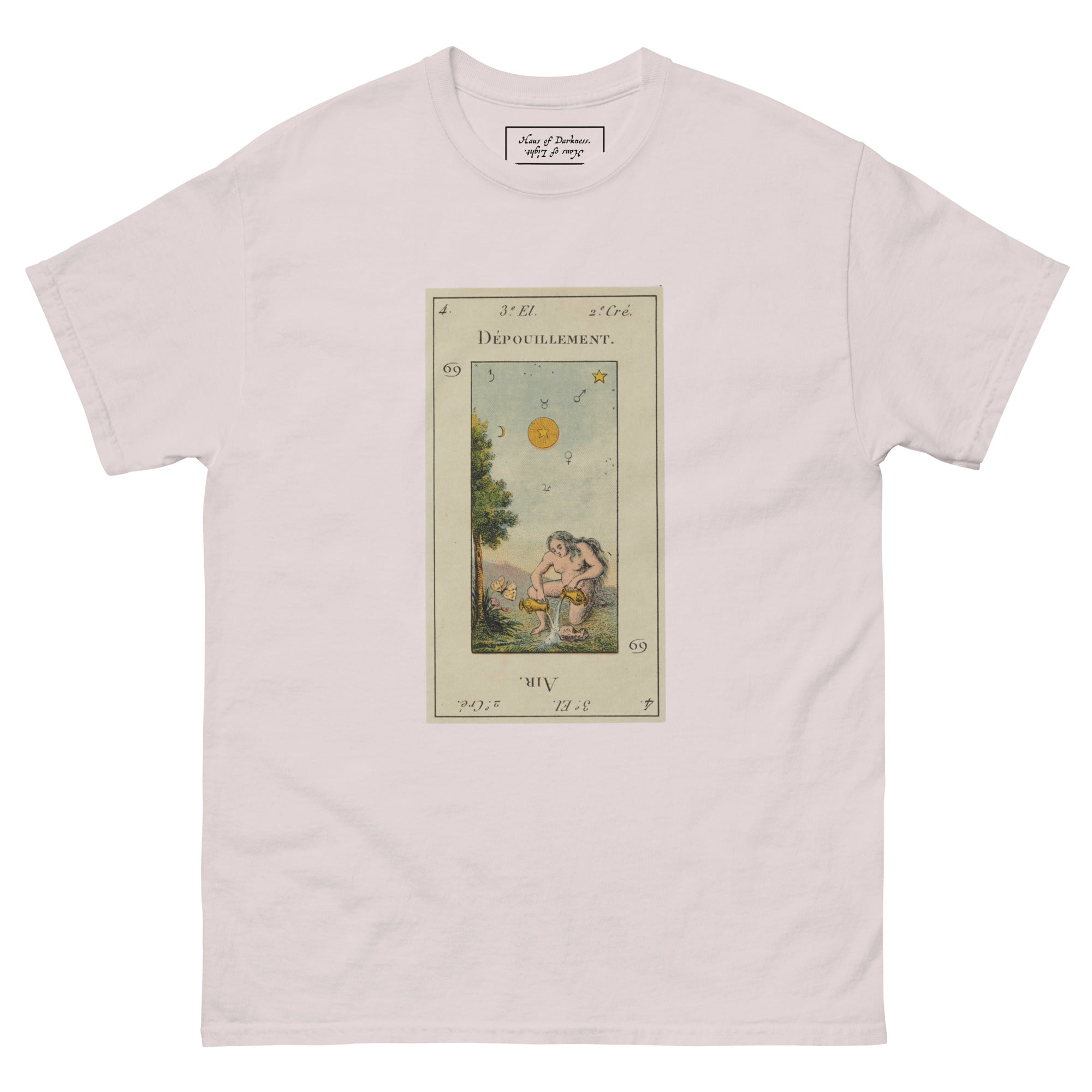 Vintage "Grand Etteilla" French Tarot "The Star" | Unisex Classic Tee-Haus of Darkness, Haus of Light