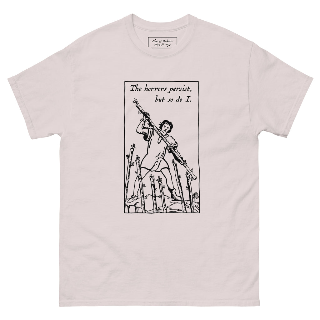 The Horrors Persist Tarot | Unisex Classic Tee-Haus of Darkness, Haus of Light