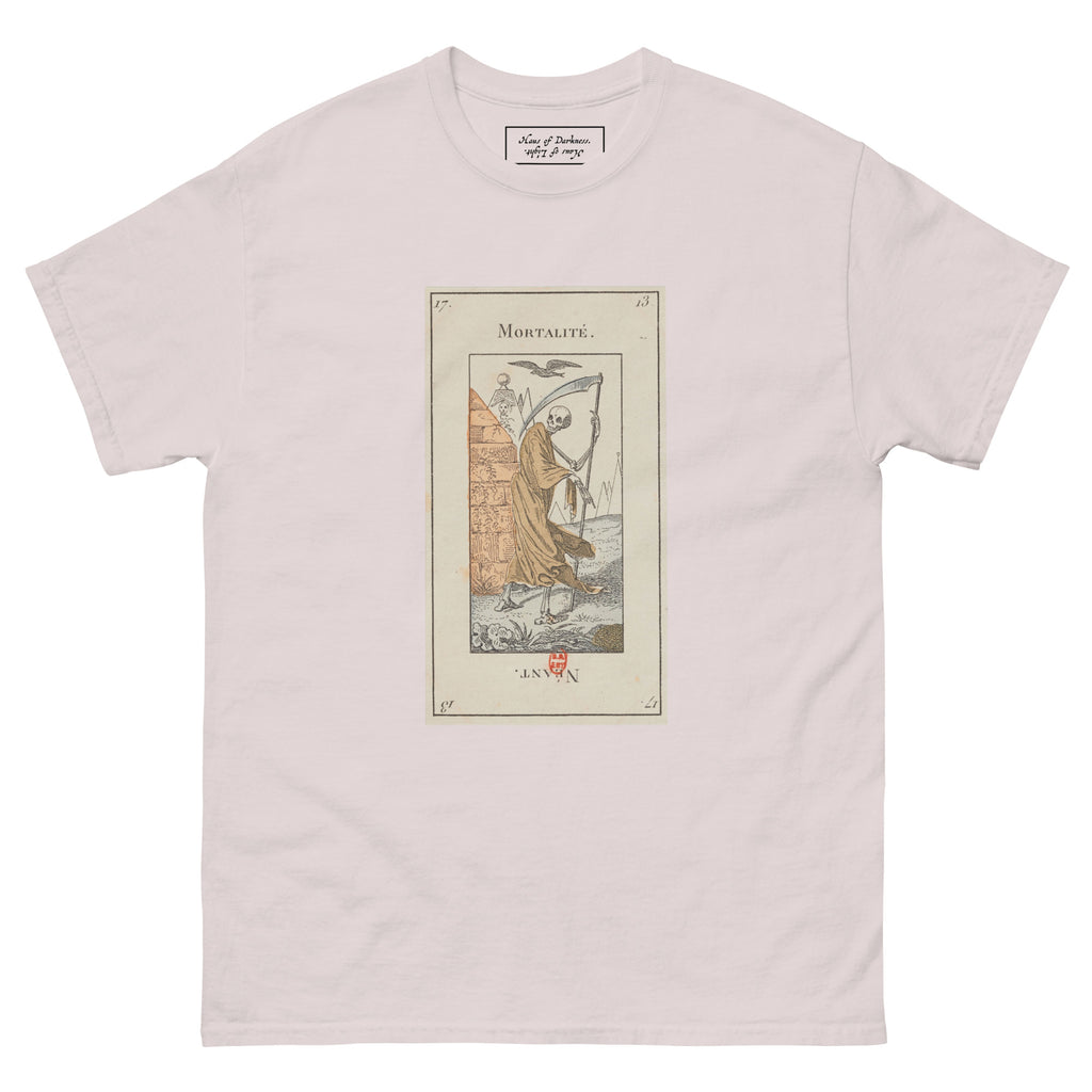 Vintage "Grand Etteilla" French Tarot "Death" | Unisex Classic Tee-Haus of Darkness, Haus of Light