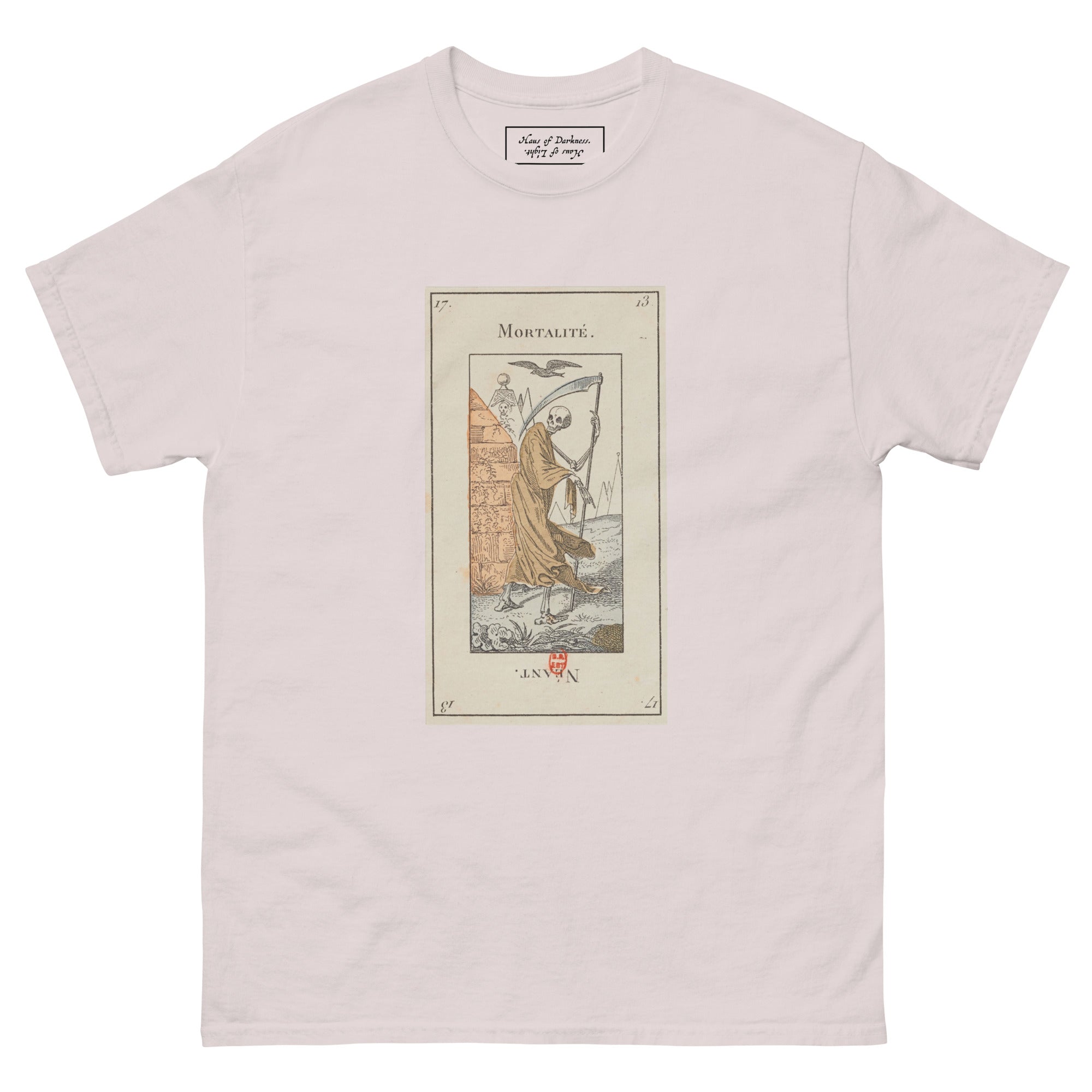 Vintage "Grand Etteilla" French Tarot "Death" | Unisex Classic Tee-Haus of Darkness, Haus of Light