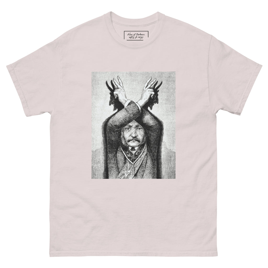 Devil Worship from "The Freemason" by Eugen Lennhoff | Unisex Classic Tee-Haus of Darkness, Haus of Light