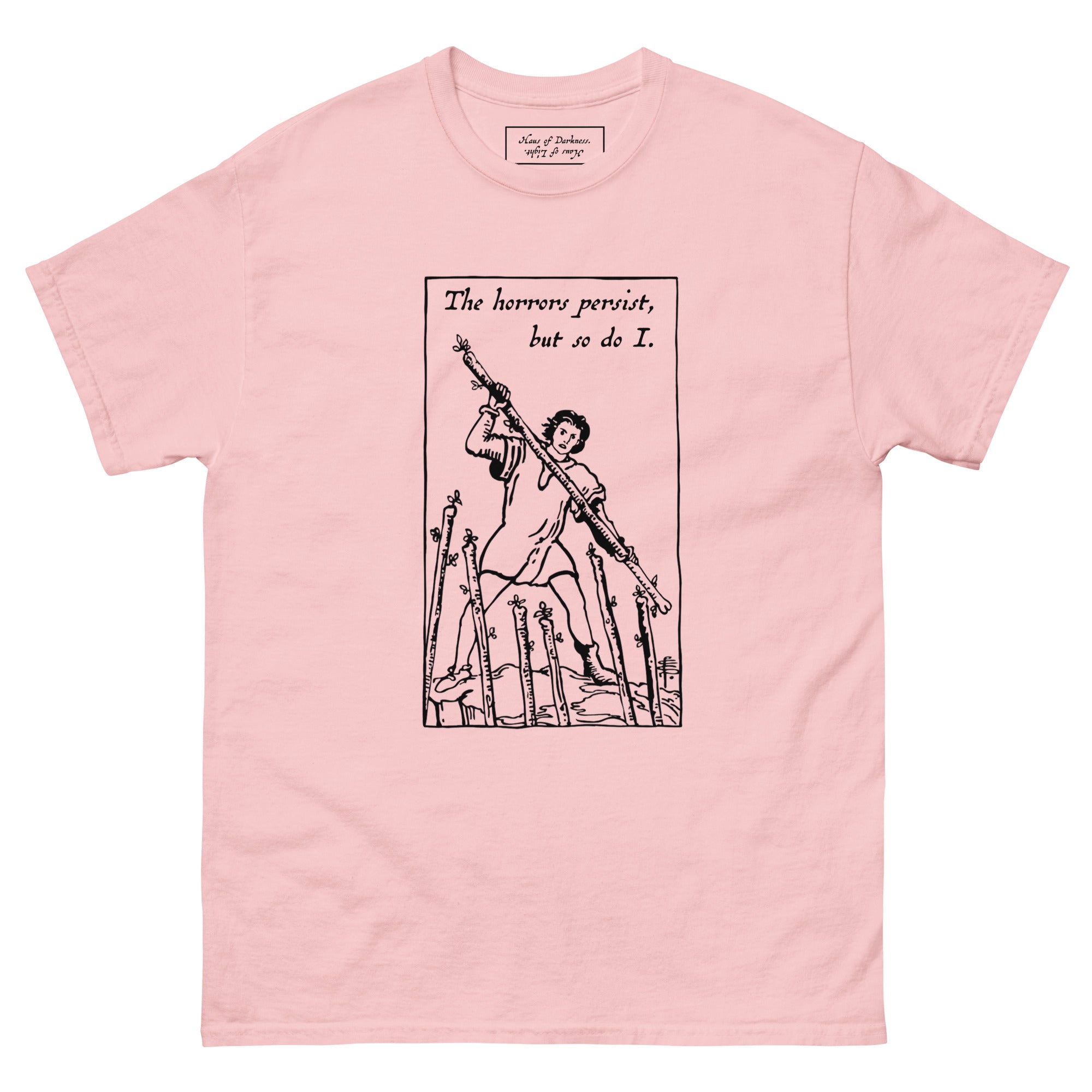 The Horrors Persist Tarot | Unisex Classic Tee-Haus of Darkness, Haus of Light