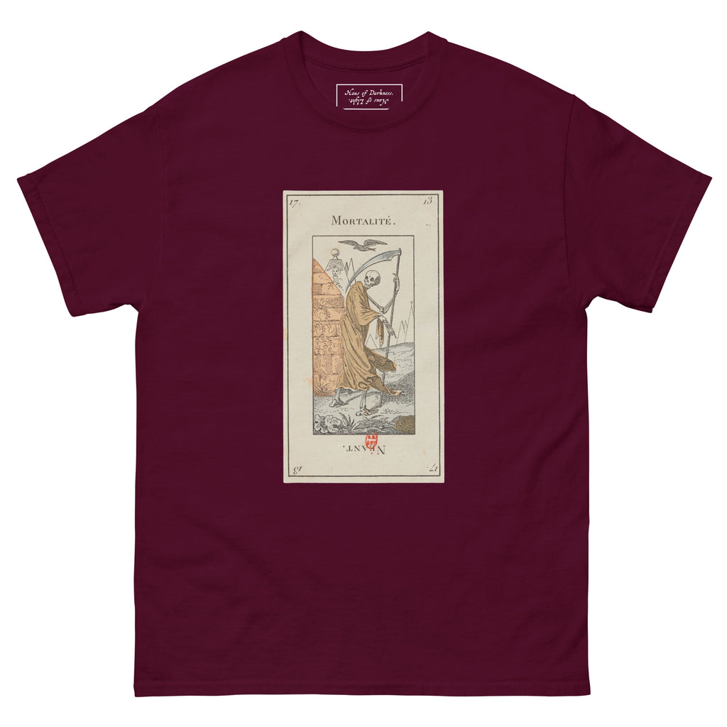 Vintage "Grand Etteilla" French Tarot "Death" | Unisex Classic Tee-Haus of Darkness, Haus of Light
