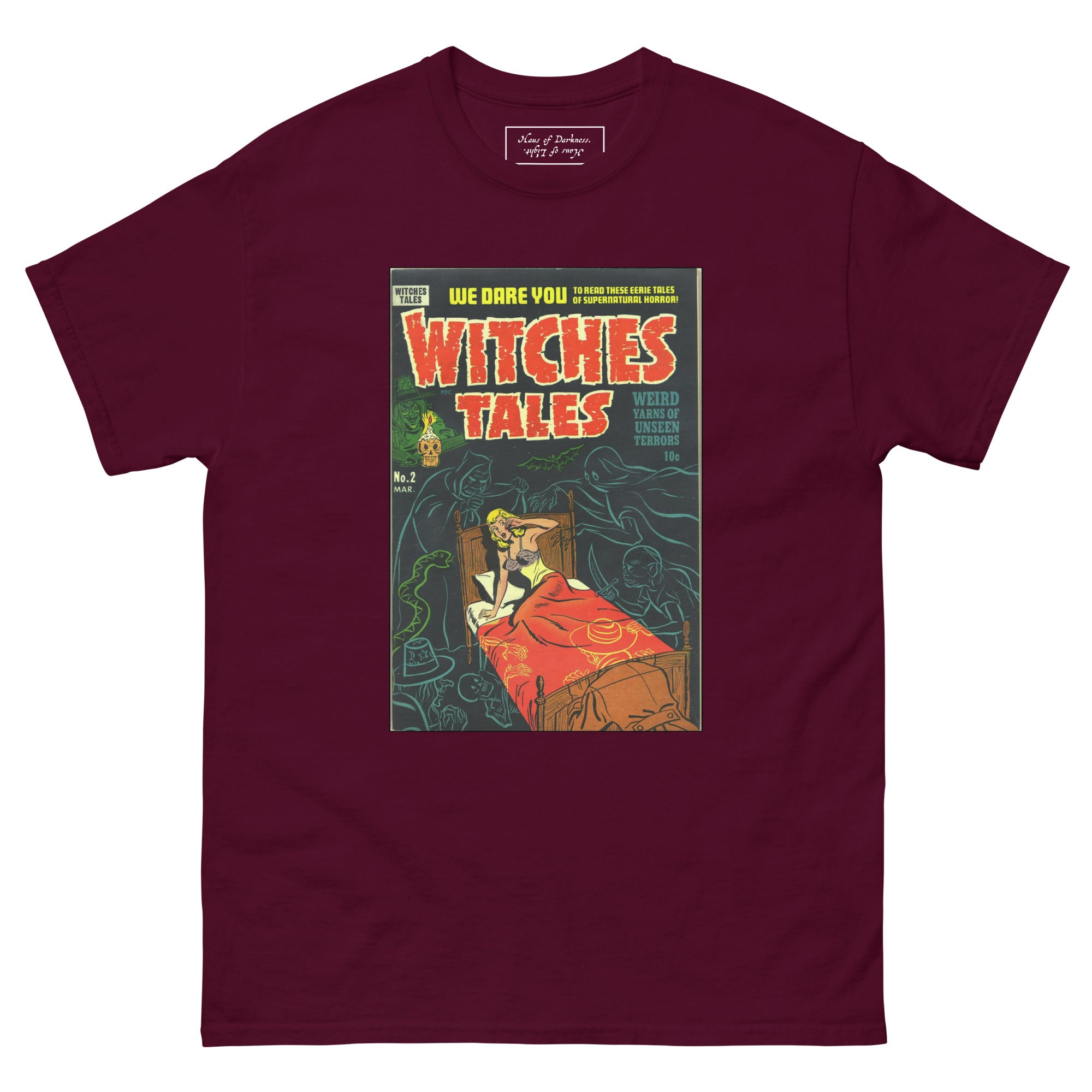 Witches Tales "Ghosts" | Unisex Classic Tee-Haus of Darkness, Haus of Light