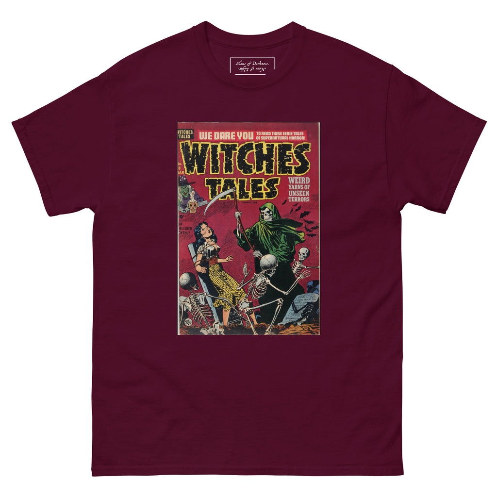Witches Tales "Grim Reaper" | Unisex Classic Tee-Haus of Darkness, Haus of Light