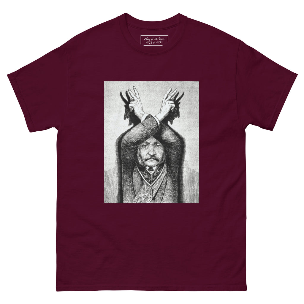 Devil Worship from "The Freemason" by Eugen Lennhoff | Unisex Classic Tee-Haus of Darkness, Haus of Light